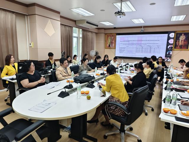 4. การประชุม คณะทำงานและผู้รับผิดชอบการดำเนินงานตามเกณฑ์คุณภาพ EdPEx ระดับมหาวิทยาลัย